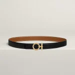 Flot belt buckle & Reversible leather strap 24 mm